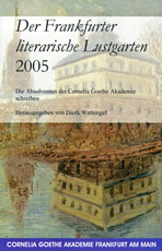 Cover des Buches Der Frankfurter literarische Lustgarten